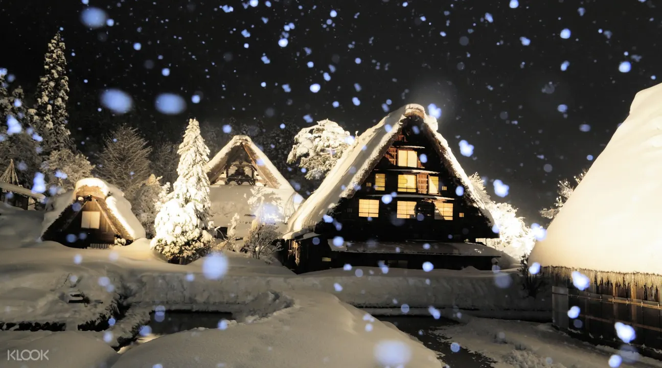 Shirakawa Go Illumination Wonderland Trip From Nagoya